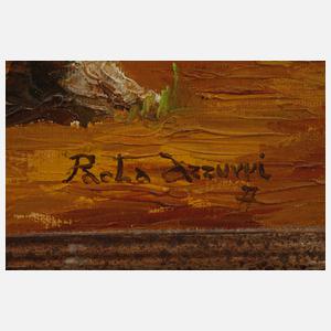 Paola Azzurri, Herbstlicher Birkenwald