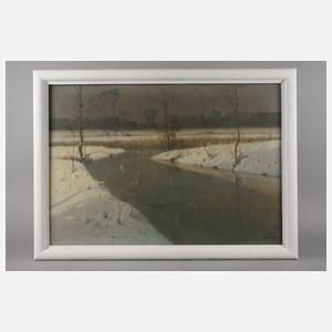 Hans Bauer, Winterabend