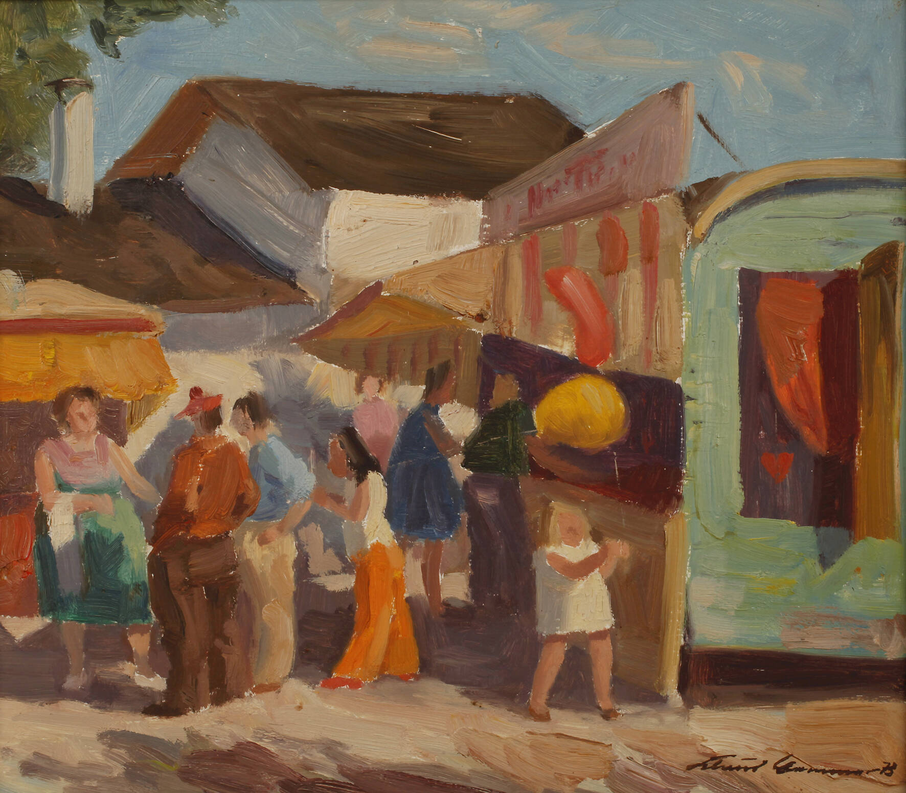 Klaus Bemmer, "Frühlingsfest in Bremerhaven"