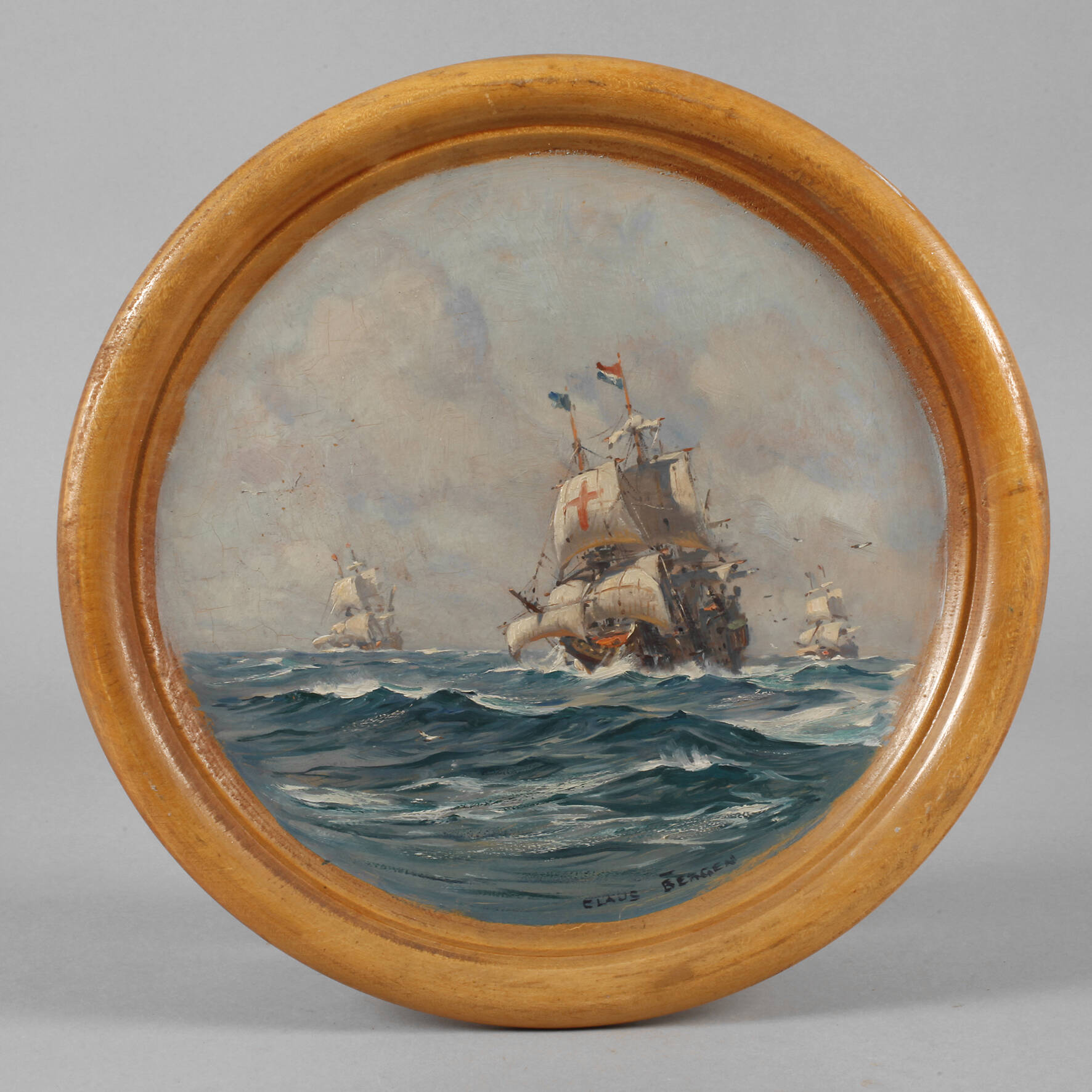 Claus Bergen, Segelschiffe auf hoher See