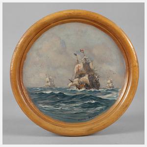 Claus Bergen, Segelschiffe auf hoher See