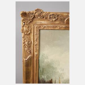 Jan Bévort, Blumenmarkt an einer Gracht