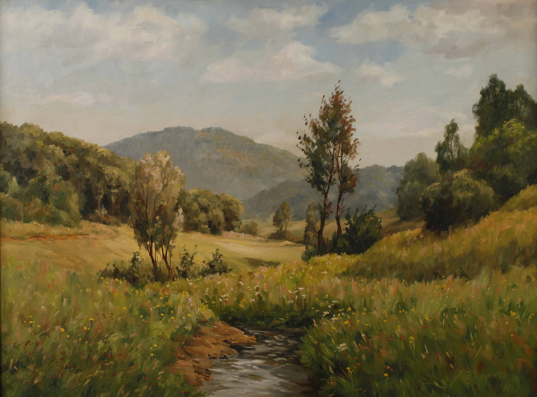 Adolf Blum, Landschaft im Taunus