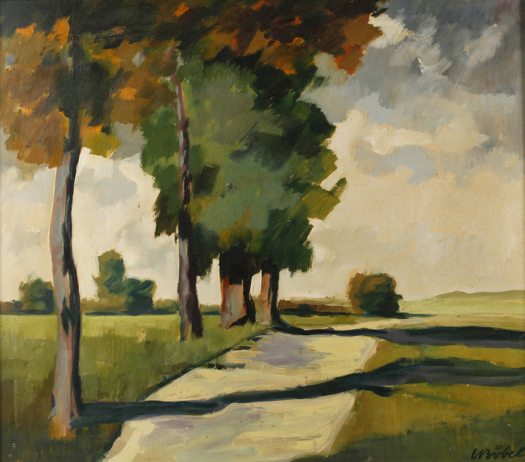 Hermann Böbel, „Landstraße“