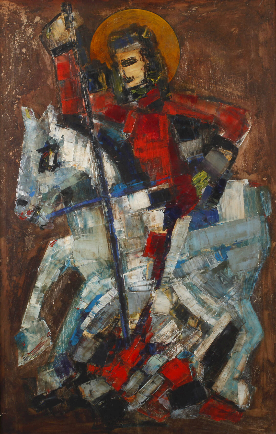 Xenia Boguslawskaja, attr., St. Georg