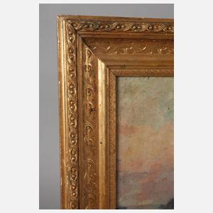 Prof. Franz Bunke, Abend am See