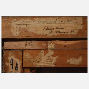 János Czencz, Sinnender Damenakt