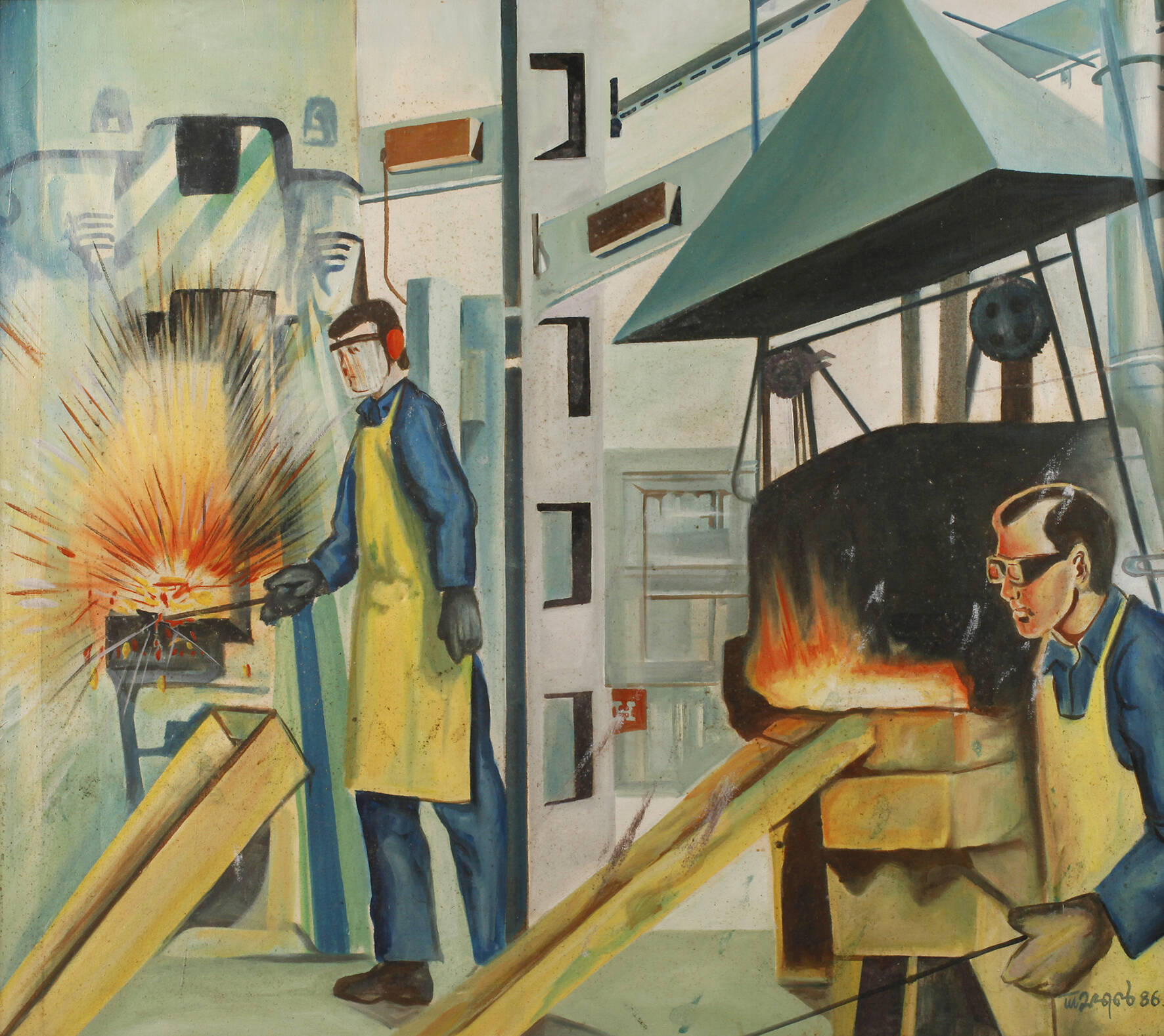 Tanas Dedov, Schmiede "RUEN"