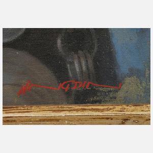 Aung Din, Junge Frau in Tracht