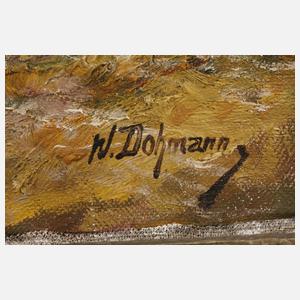 Wilhelm Dohmann, Herbstliches Waldinneres