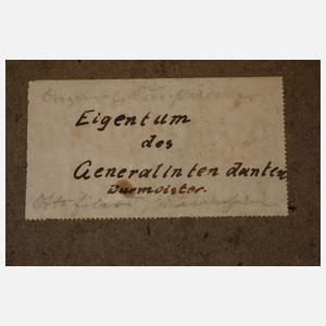 Conrad Eilers, Abend am Dorfteich