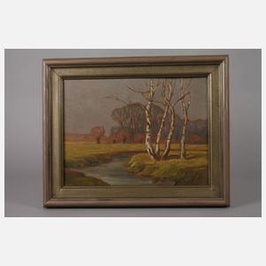 Wilhelm Facklam, "Wiesen im März"