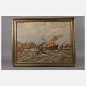 Hans Fenger, Hamburger Hafen