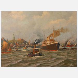 Hans Fenger, Hamburger Hafen