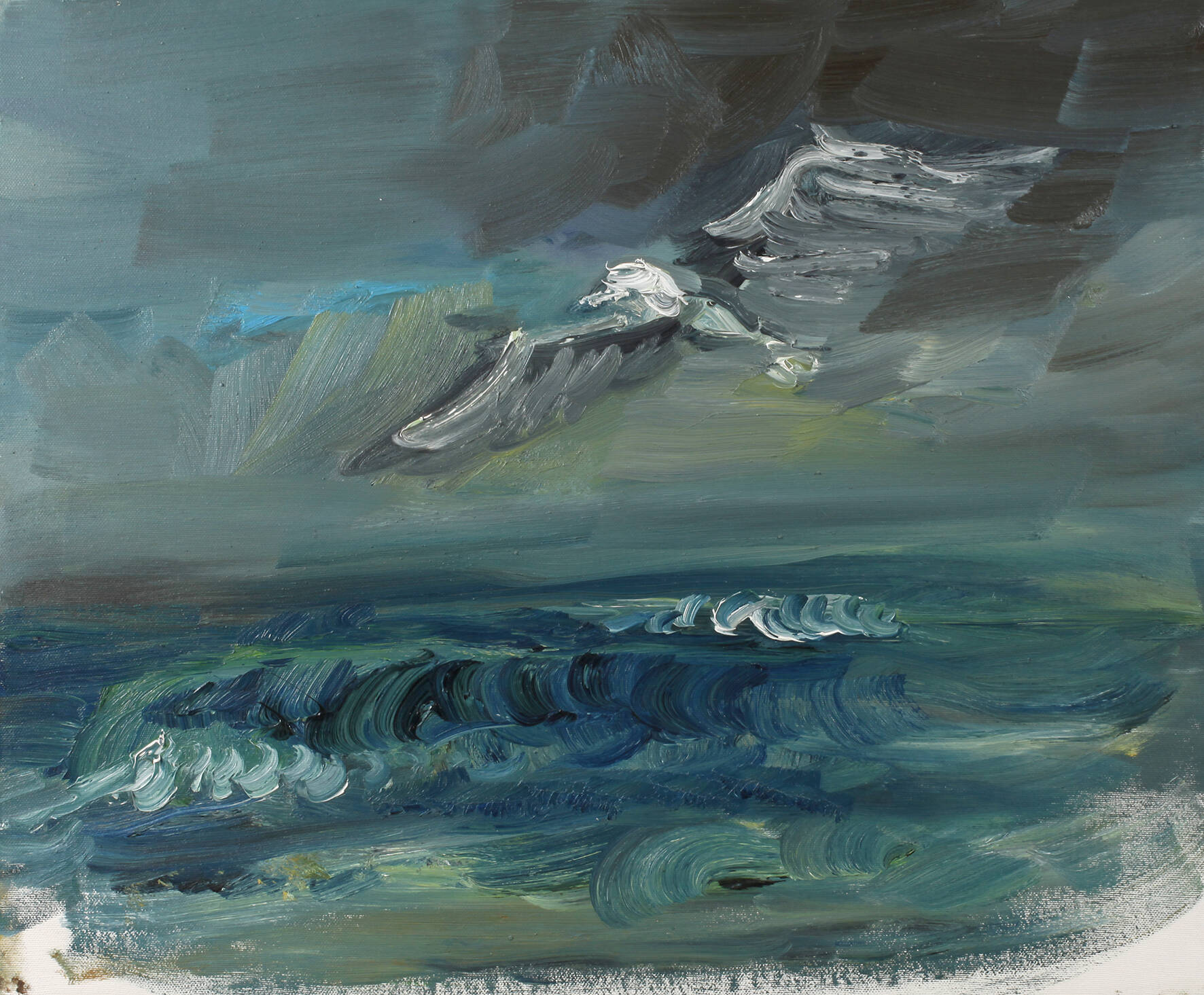 Rainer Fetting,"Seemöwe"