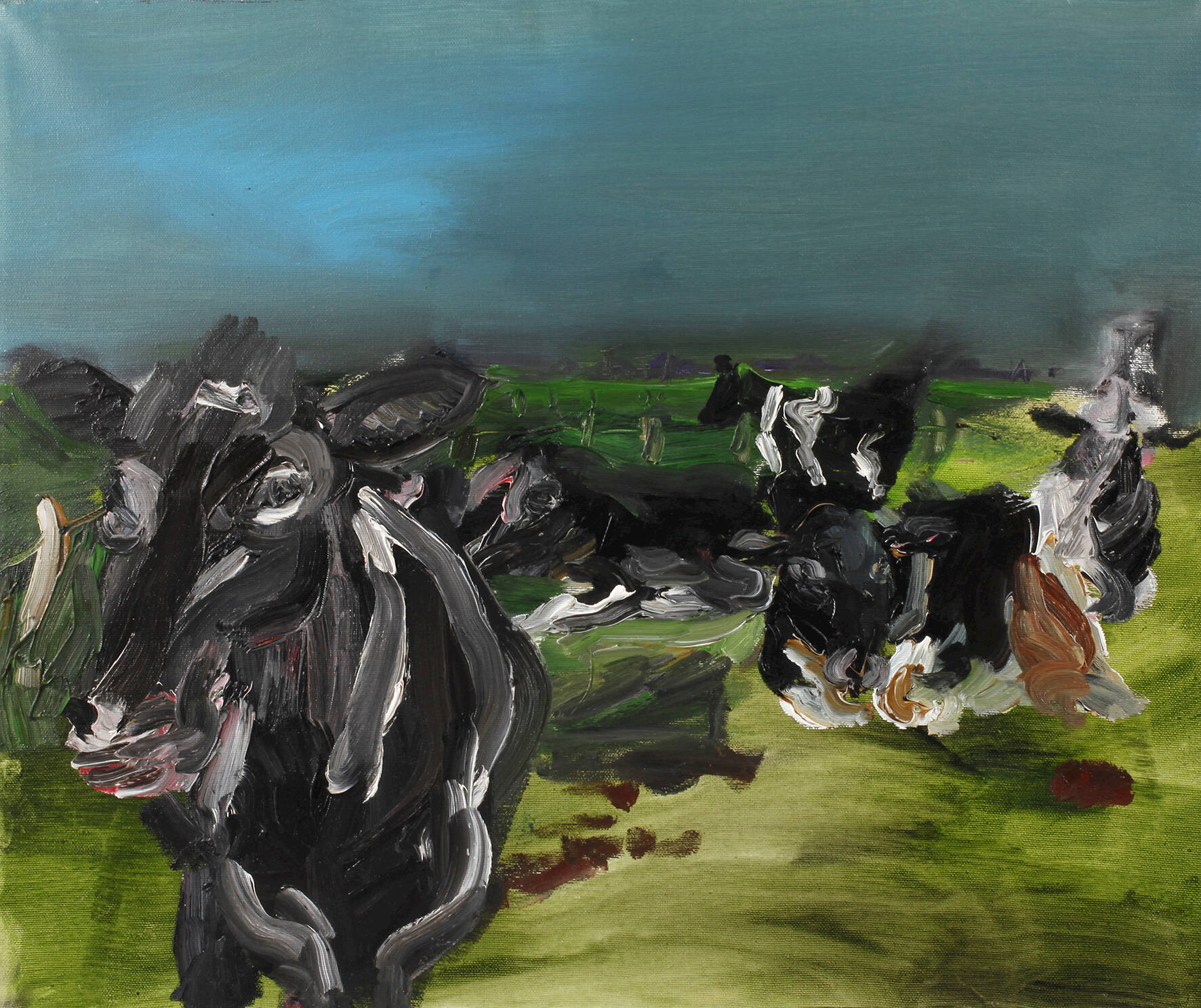 Rainer Fetting,"Kühe"
