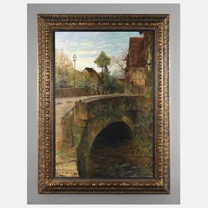 H. Franke, Frühlingshafter Altstadtwinkel