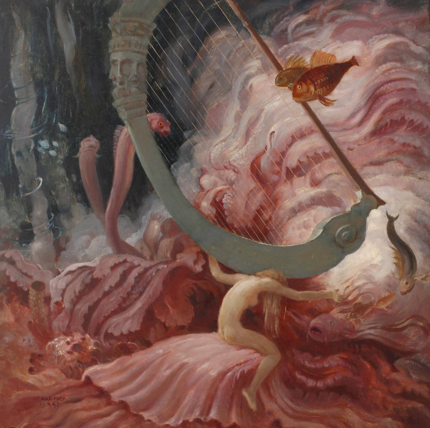 Prof. Max Frey, "Harfenklänge"