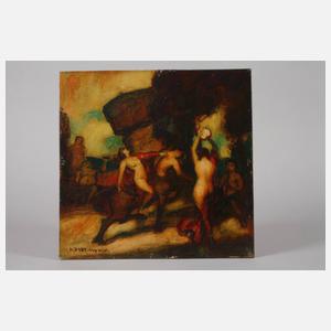 Adolf Frey-Moock, Der Einmarsch