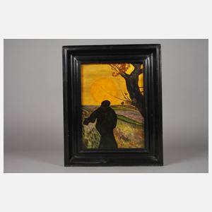 nach Vincent van Gogh, Sämann bei Sonnenuntergang