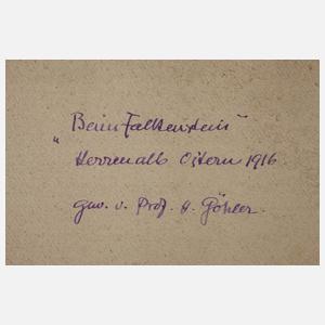 Prof. Hermann Göhler, "Beim Falkenstein"