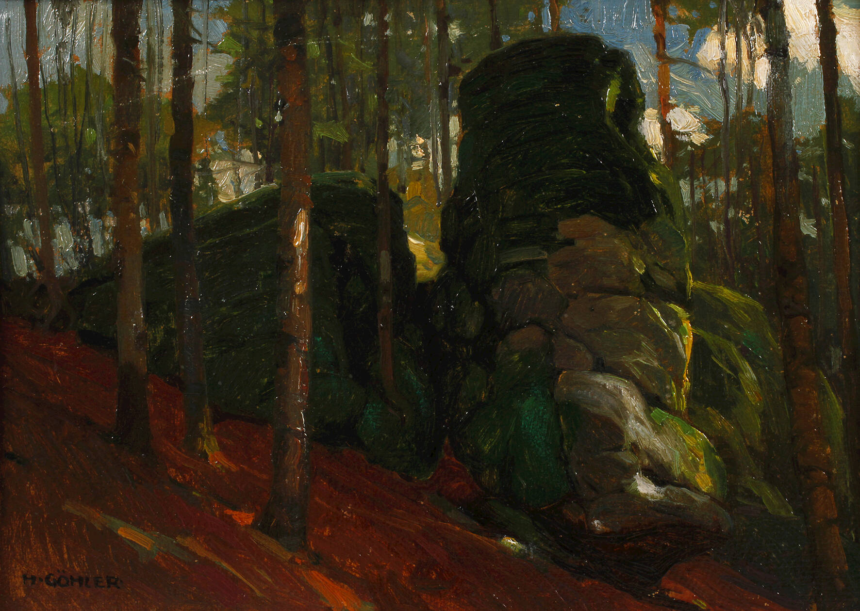 Prof. Hermann Göhler, "Beim Falkenstein"