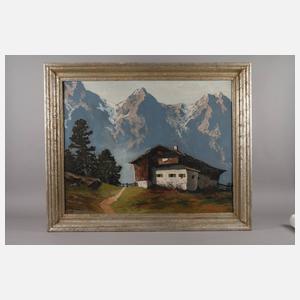 R. Graumüller, Alpiner Bauernhof