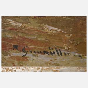 R. Graumüller, Alpiner Bauernhof