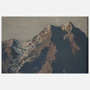 R. Graumüller, Alpiner Bauernhof