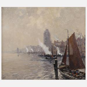 B. Hennig, Stadt am Wasser