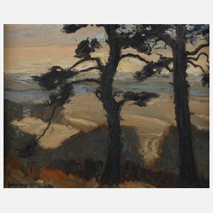 Georg Max Hofmann, Kiefern an der Küste