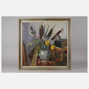 Astrid Holm, Stillleben mit Rohrkolben