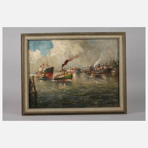 Willy Holtmann, Im Hamburger Hafen