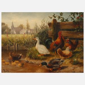 Carl Jutz der Ältere, Geflügelstück