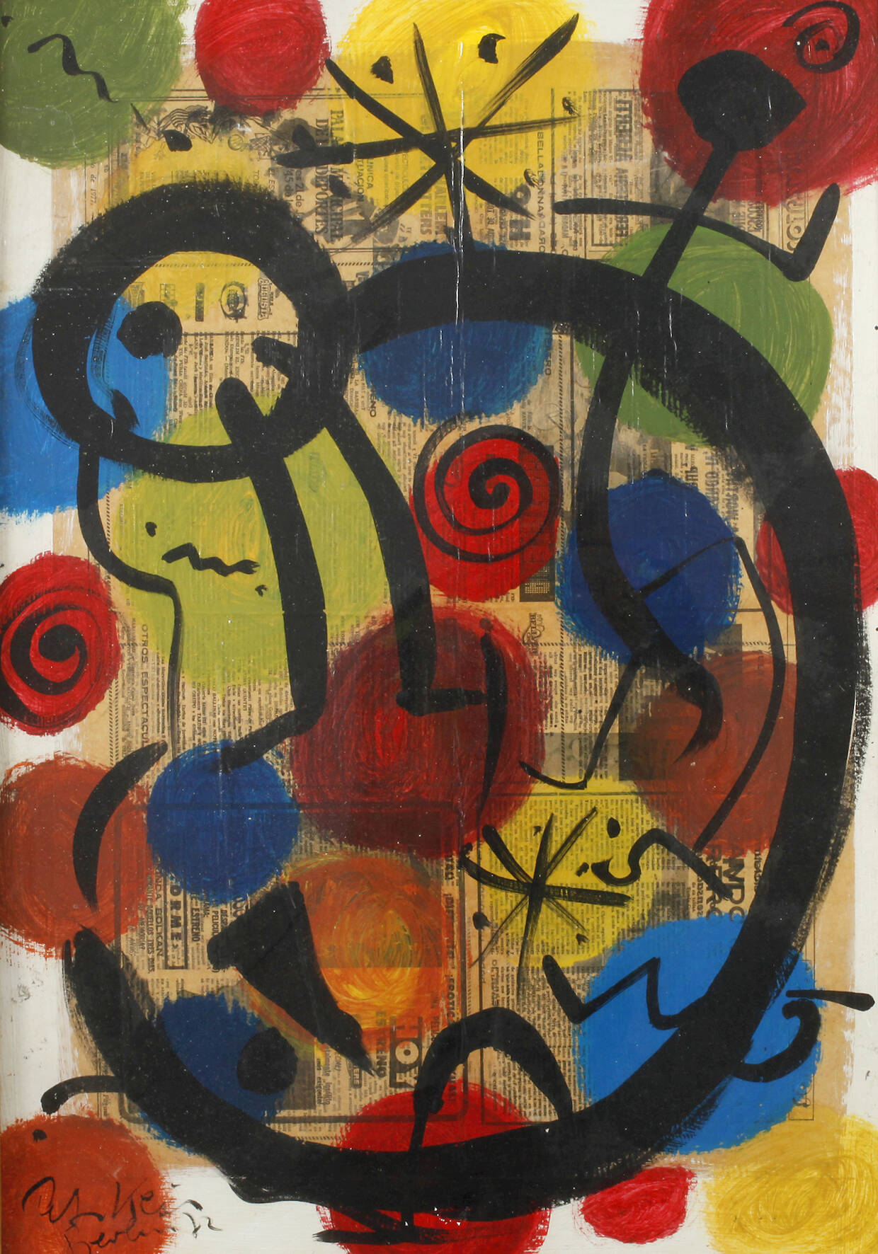 Peter Robert Keil, "Abstrakte Composition"