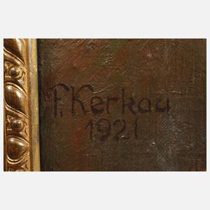 F. Kerkau, Männerportrait