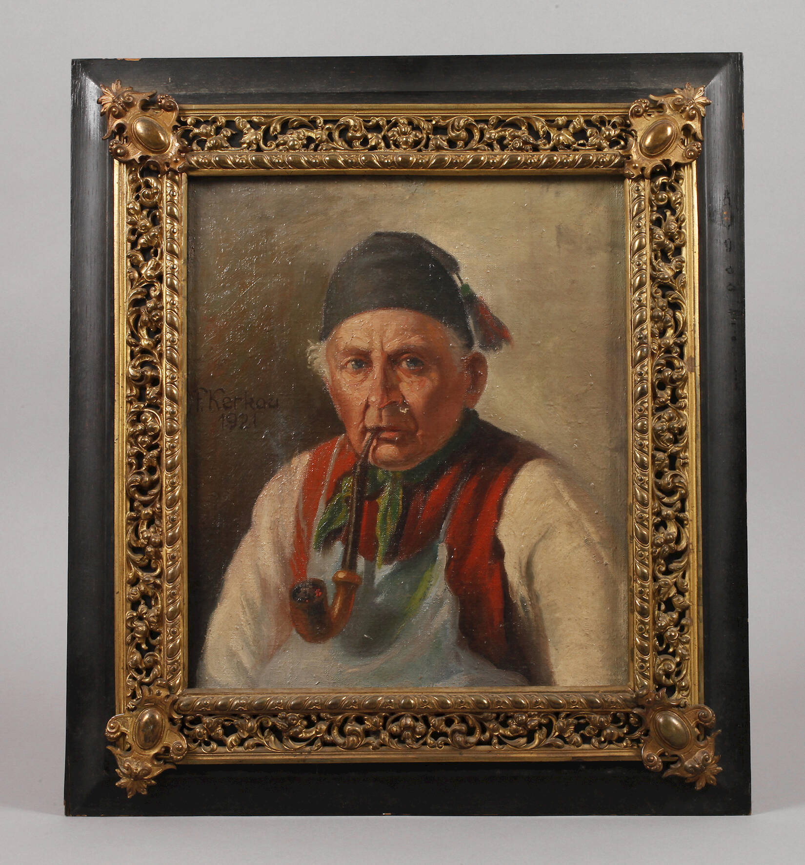 F. Kerkau, Männerportrait