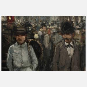 Hennie de Korte, Straßenszene