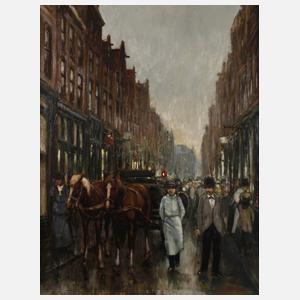 Hennie de Korte, Straßenszene