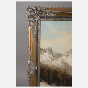 Hans Otto Kraus, Winter bei Mittenwald