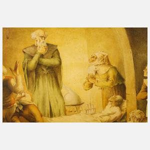 Fritz Kükenthal, Paracelsus heilt die Kranken