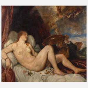 Prof. Oscar Larsen, Danaë vom Goldregen geschwängert