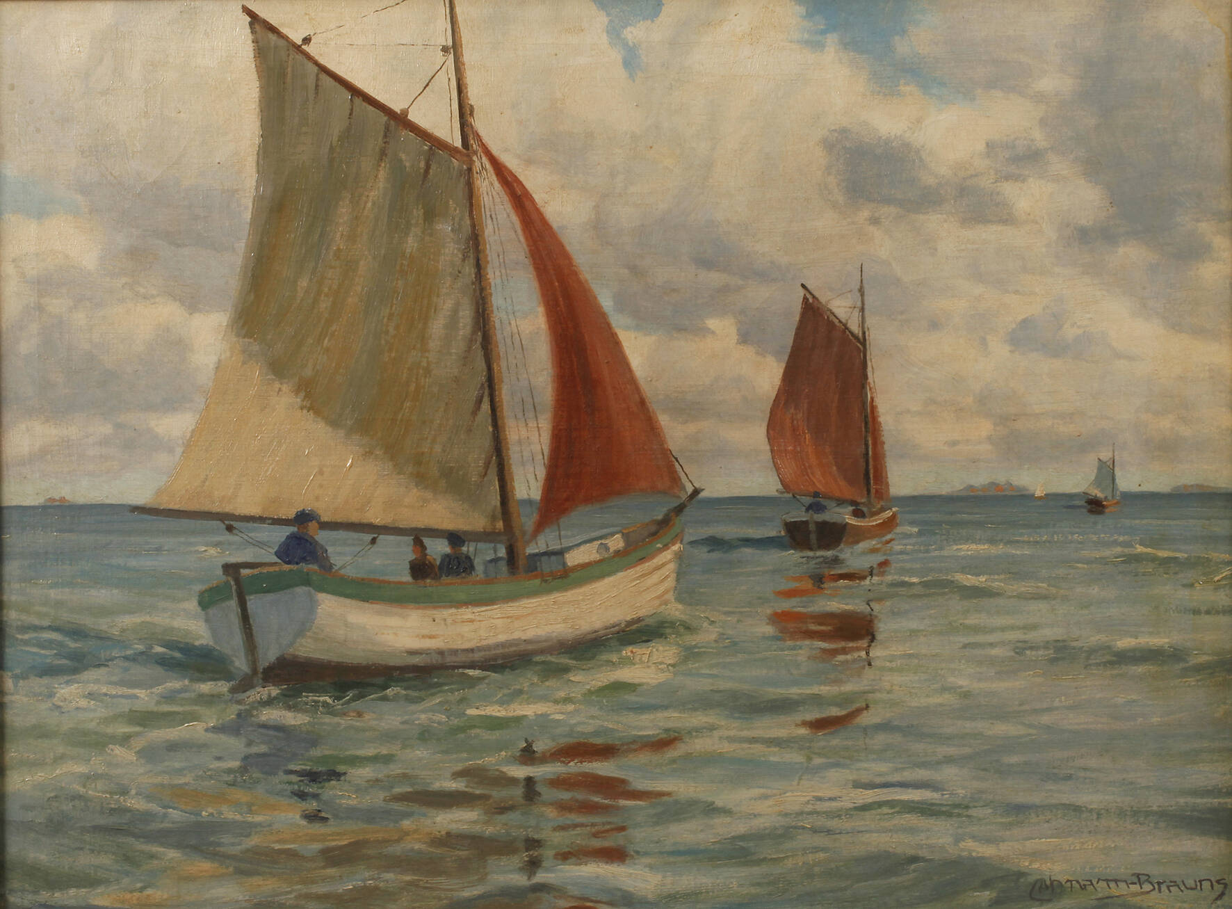 Paul Lehmann-Brauns, "Halligboote"