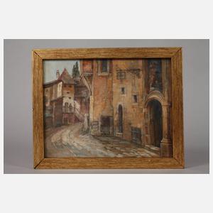 Ernst Loesch, Mittelalterliche Stadtpartie