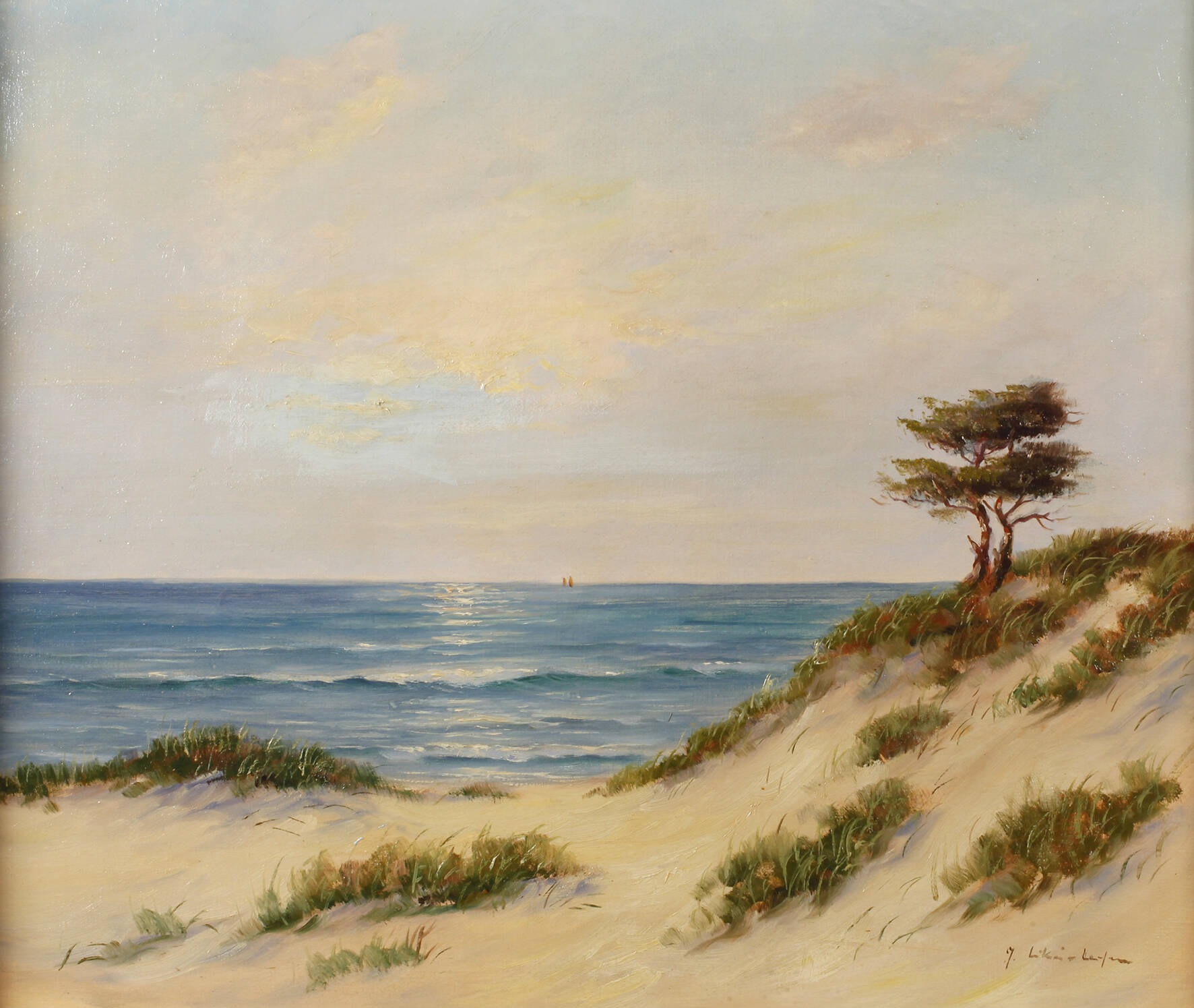 Gerhard Lukas-Larsen, Am Sylter Strand