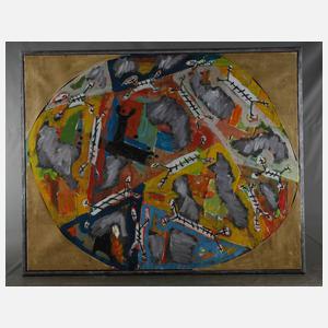 Prof. Markus Lüpertz, "Wolken + Gewitter"