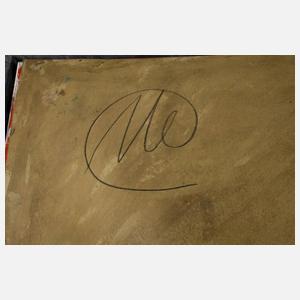 Prof. Markus Lüpertz, "Wolken + Gewitter"