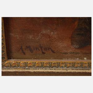 Anders Montan, Junge Frau im Interieur