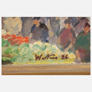 Willy Nus, "Wochenmarkt in Dortmund"