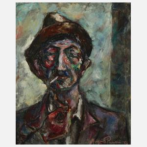 Augusto Piniani, "Der Raucher"